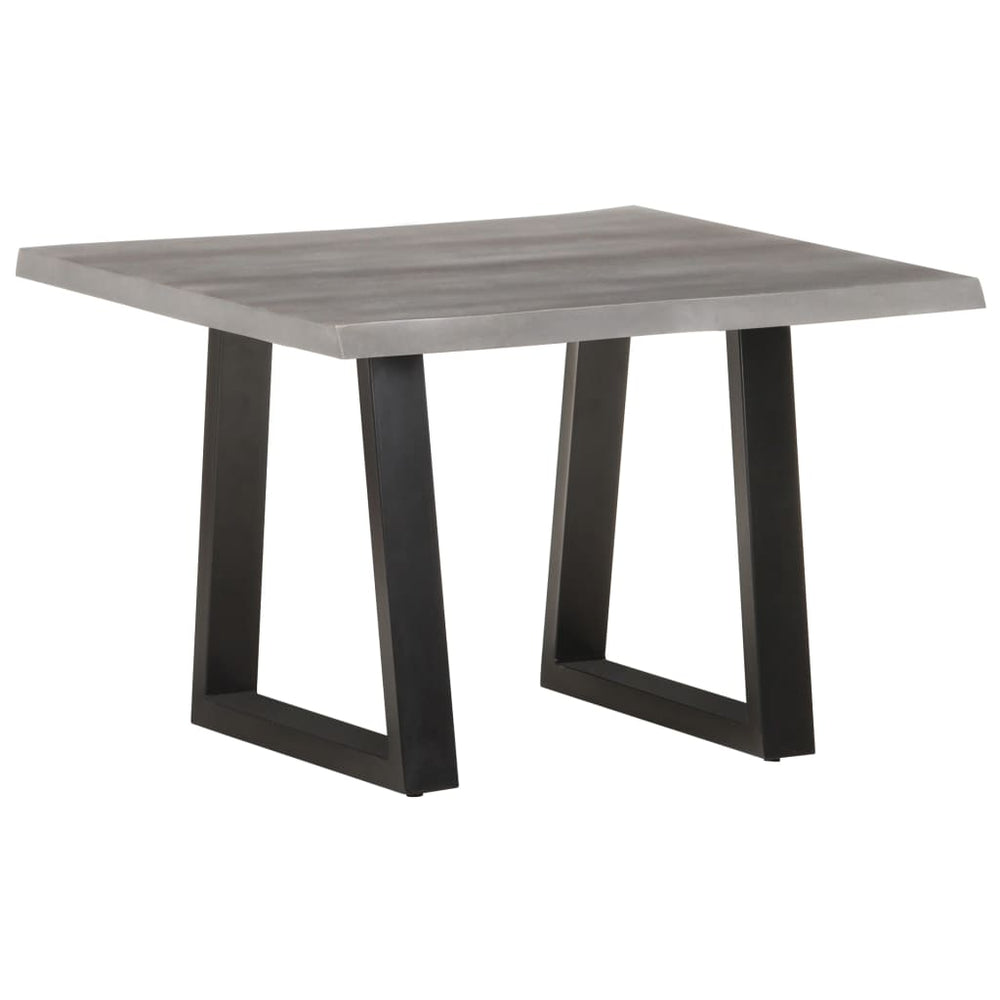 Salontafel met natuurlijke randen 60x60x40 cm acaciahout MeubelReus