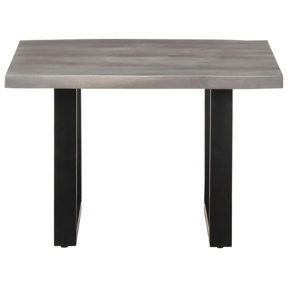 Salontafel met natuurlijke randen 60x60x40 cm acaciahout MeubelReus