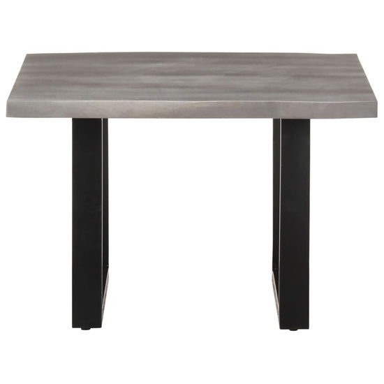 Salontafel met natuurlijke randen 60x60x40 cm acaciahout MeubelReus
