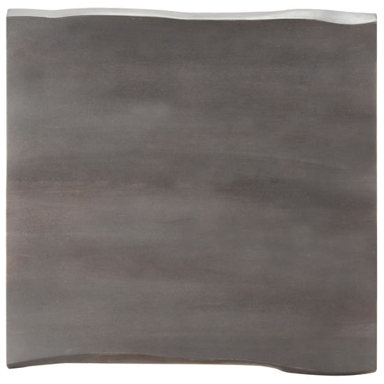 Salontafel met natuurlijke randen 60x60x40 cm acaciahout MeubelReus