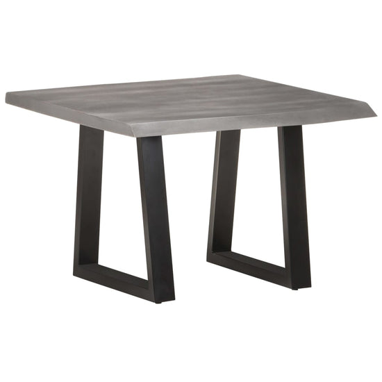 Salontafel met natuurlijke randen 60x60x40 cm acaciahout MeubelReus
