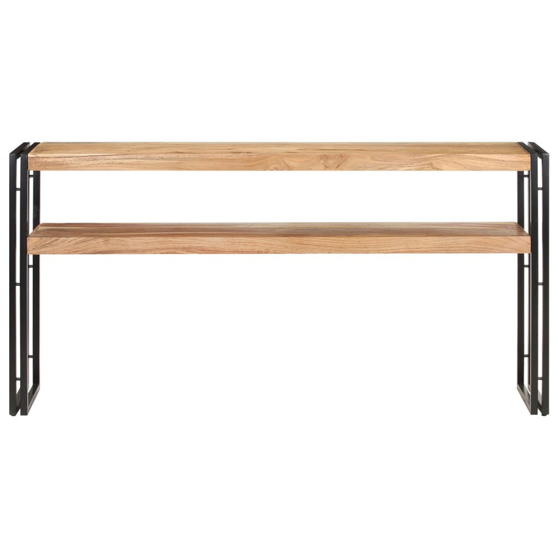 Wandtafel 150x30x75 cm massief acaciahout