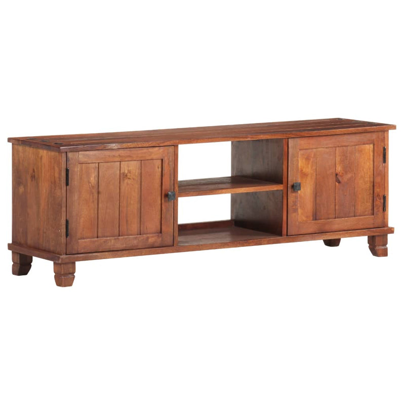 Tv-meubel 120x30x41 cm massief acaciahout honingbruin MeubelReus