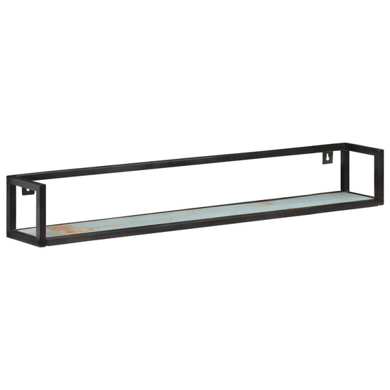 Wandschappen 2 st 120 cm massief gerecycled hout MeubelReus