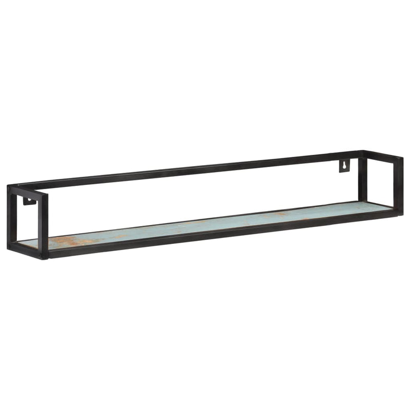 Wandschappen 2 st 120 cm massief gerecycled hout MeubelReus