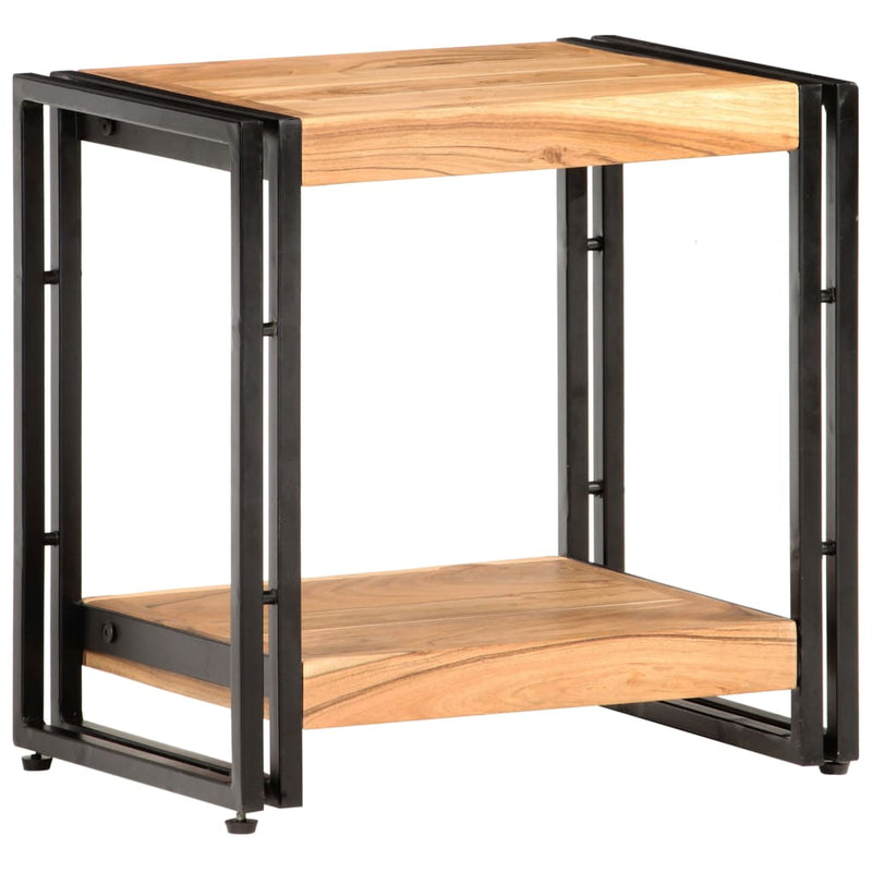 Bijzettafel 40x30x40 cm massief acaciahout MeubelReus