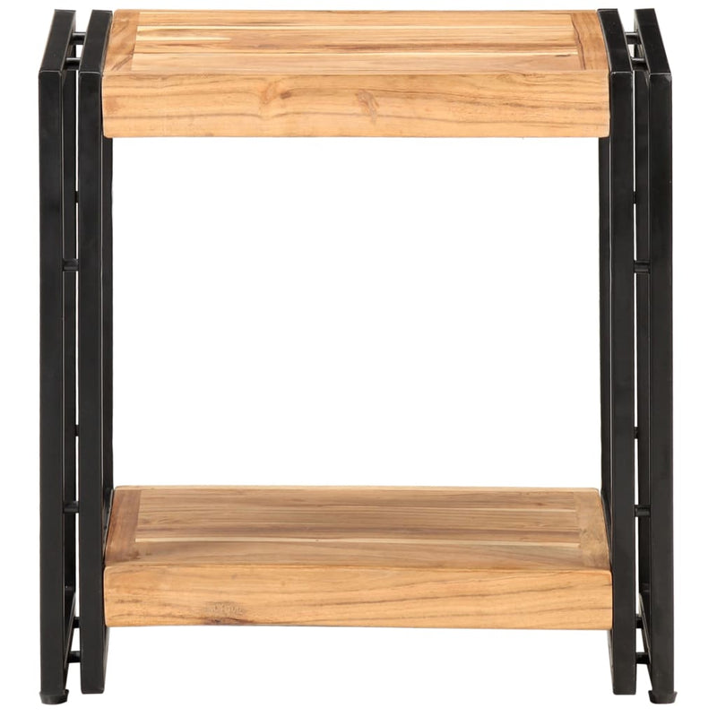 Bijzettafel 40x30x40 cm massief acaciahout MeubelReus