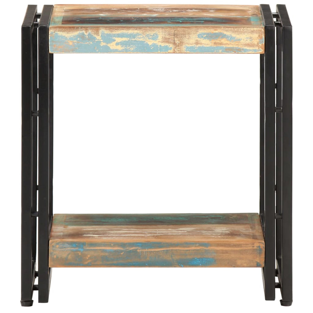 Bijzettafel 40x30x40 cm massief gerecycled hout MeubelReus