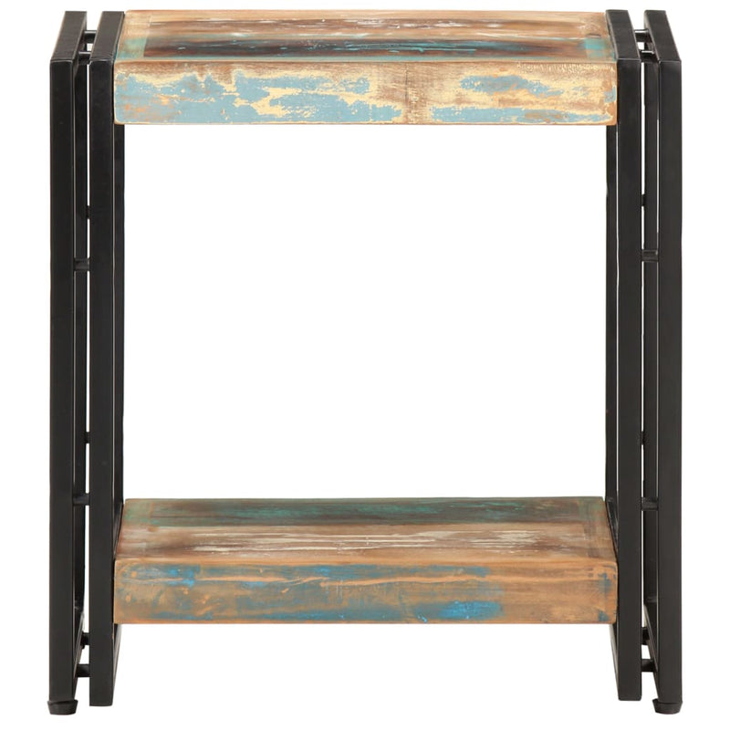 Bijzettafel 40x30x40 cm massief gerecycled hout MeubelReus