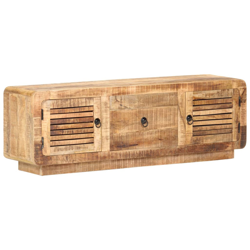 Tv-meubel 120x30x40 cm ruw mangohout MeubelReus