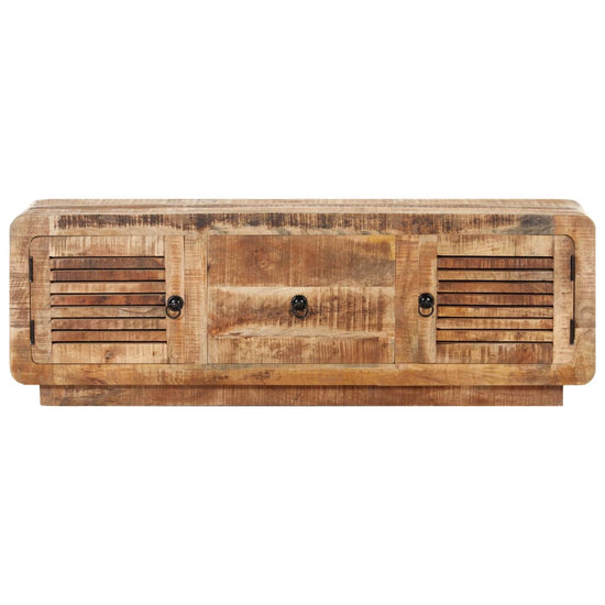 Tv-meubel 120x30x40 cm ruw mangohout MeubelReus
