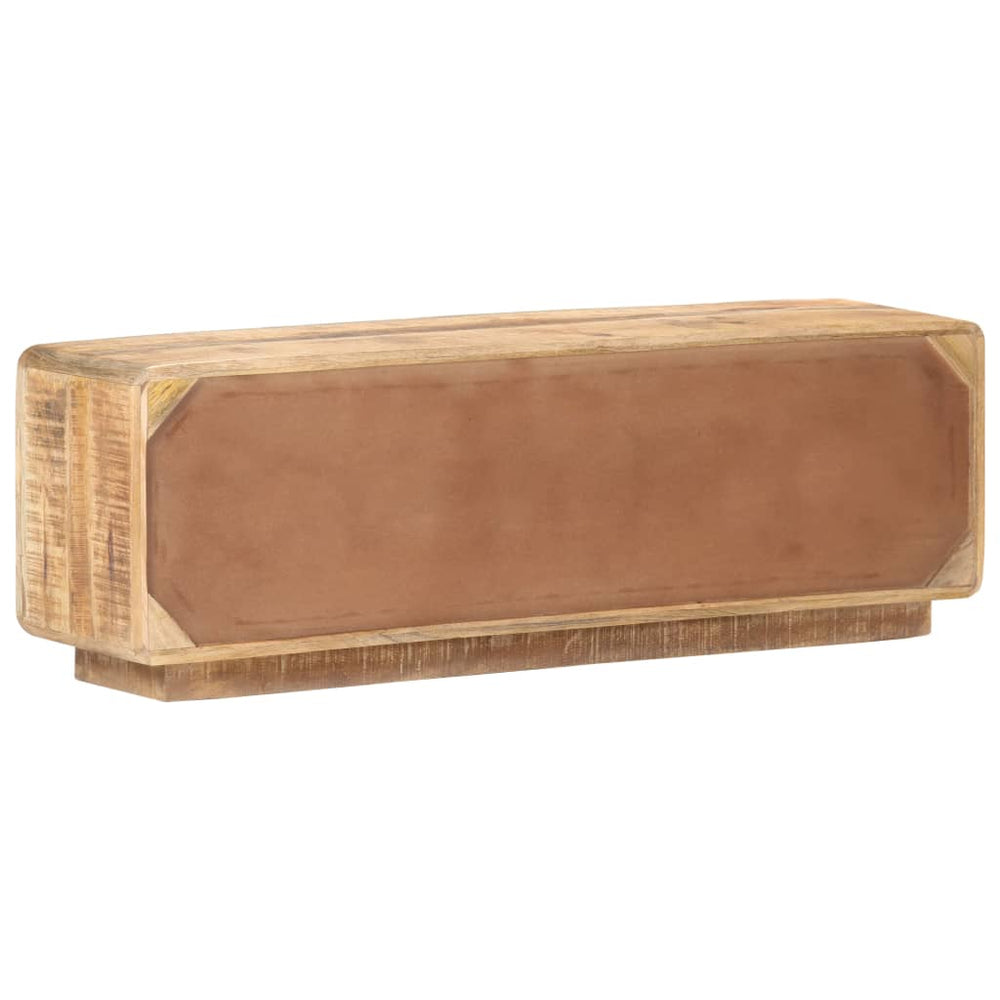 Tv-meubel 120x30x40 cm ruw mangohout MeubelReus