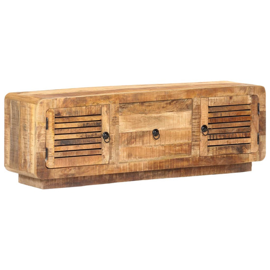 Tv-meubel 120x30x40 cm ruw mangohout MeubelReus
