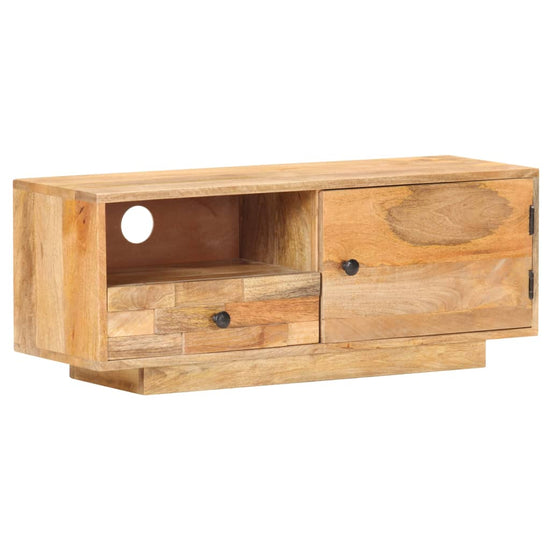 Tv-meubel 90x30x35 cm massief mangohout MeubelReus