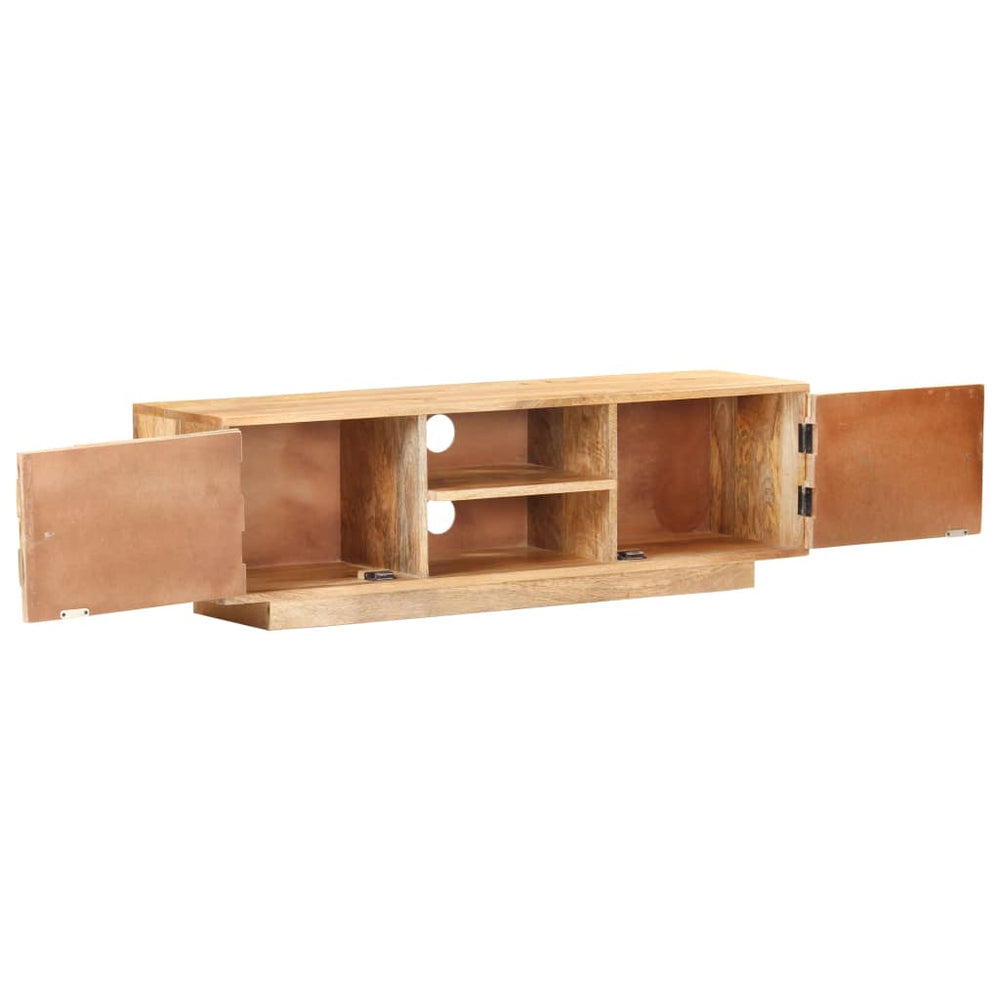 Tv-meubel 116x30x35 cm massief mangohout MeubelReus
