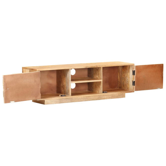Tv-meubel 116x30x35 cm massief mangohout MeubelReus