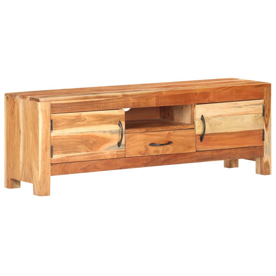 Tv-meubel 116x30x40 cm massief acaciahout MeubelReus