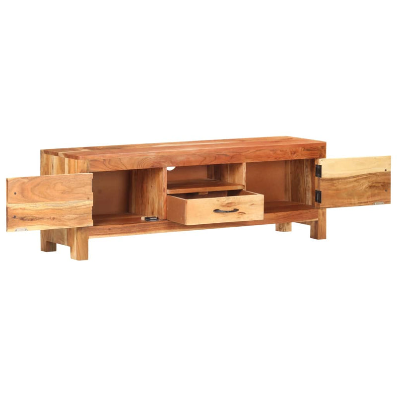 Tv-meubel 116x30x40 cm massief acaciahout MeubelReus