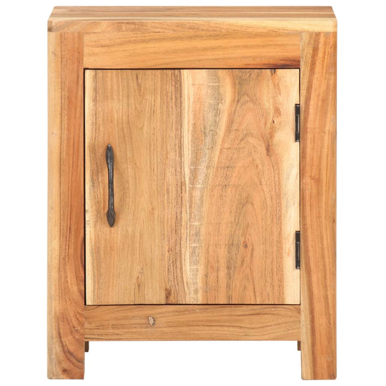 Nachtkastje 40x30x50 cm massief acaciahout MeubelReus