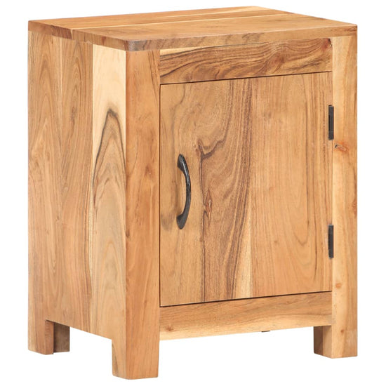 Nachtkastje 40x30x50 cm massief acaciahout MeubelReus
