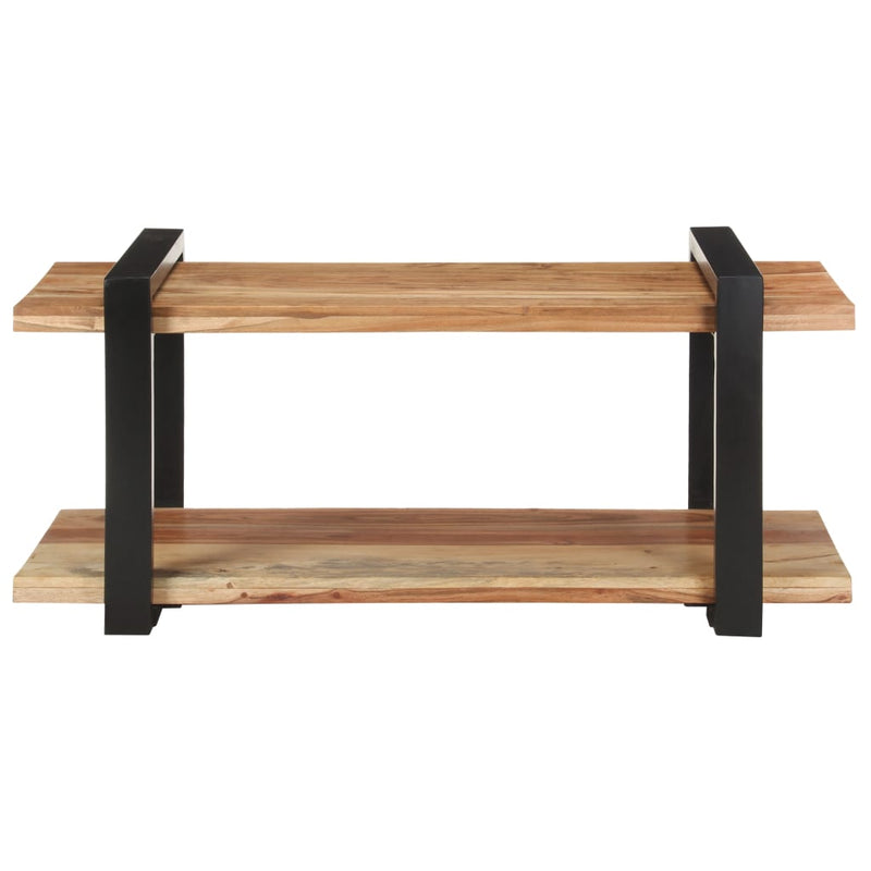 Tv-meubel 90x40x40 cm massief acaciahout MeubelReus