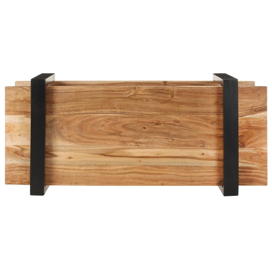 Tv-meubel 90x40x40 cm massief acaciahout MeubelReus
