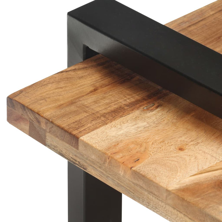 Tv-meubel 90x40x40 cm massief acaciahout MeubelReus