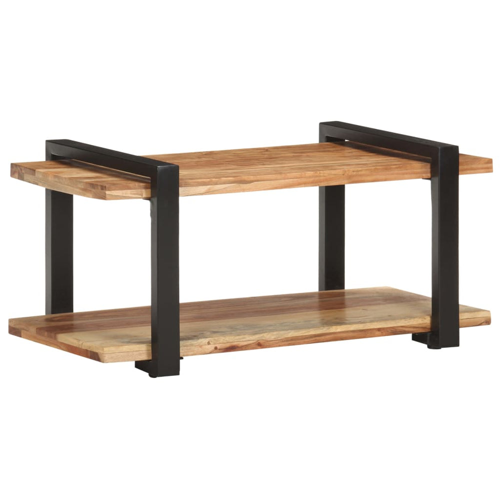 Tv-meubel 90x40x40 cm massief acaciahout MeubelReus
