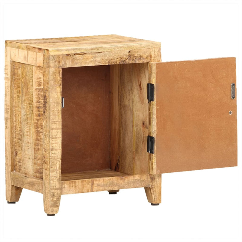 Nachtkastje 40x30x50 cm massief mangohout MeubelReus