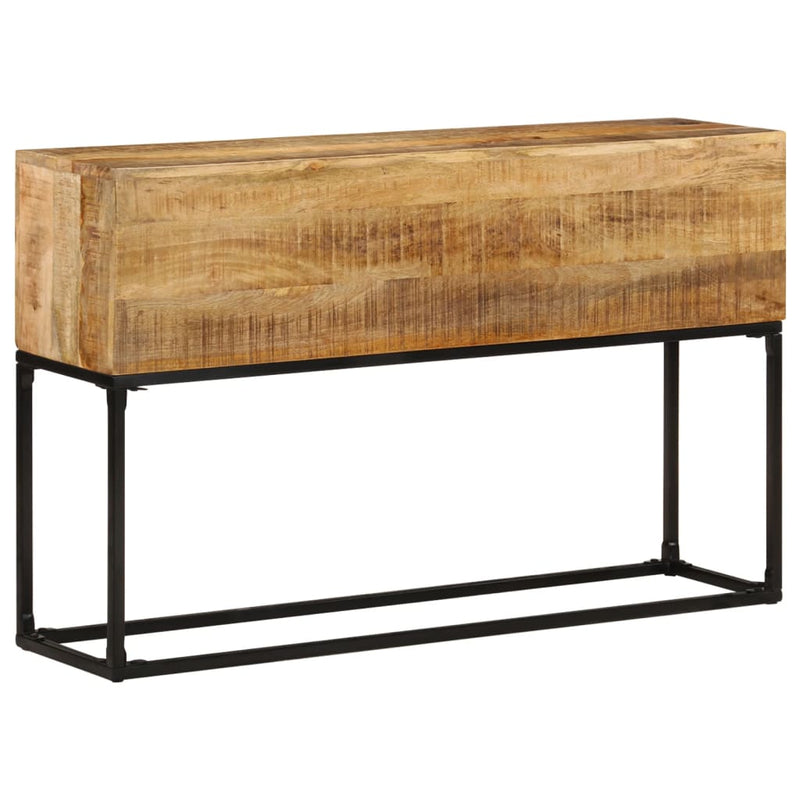 Wandtafel 120x30x75 cm ruw mangohout MeubelReus