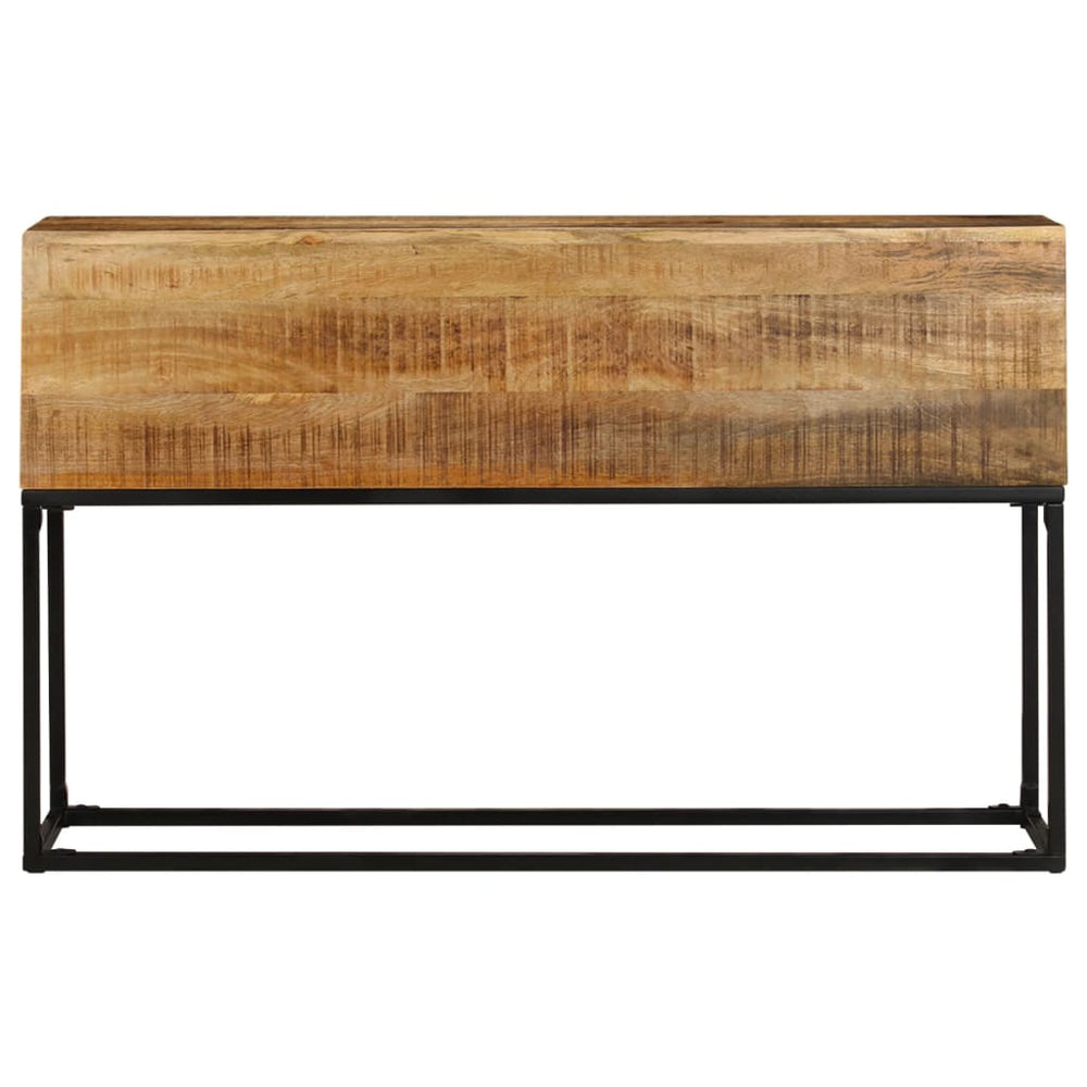 Wandtafel 120x30x75 cm ruw mangohout MeubelReus
