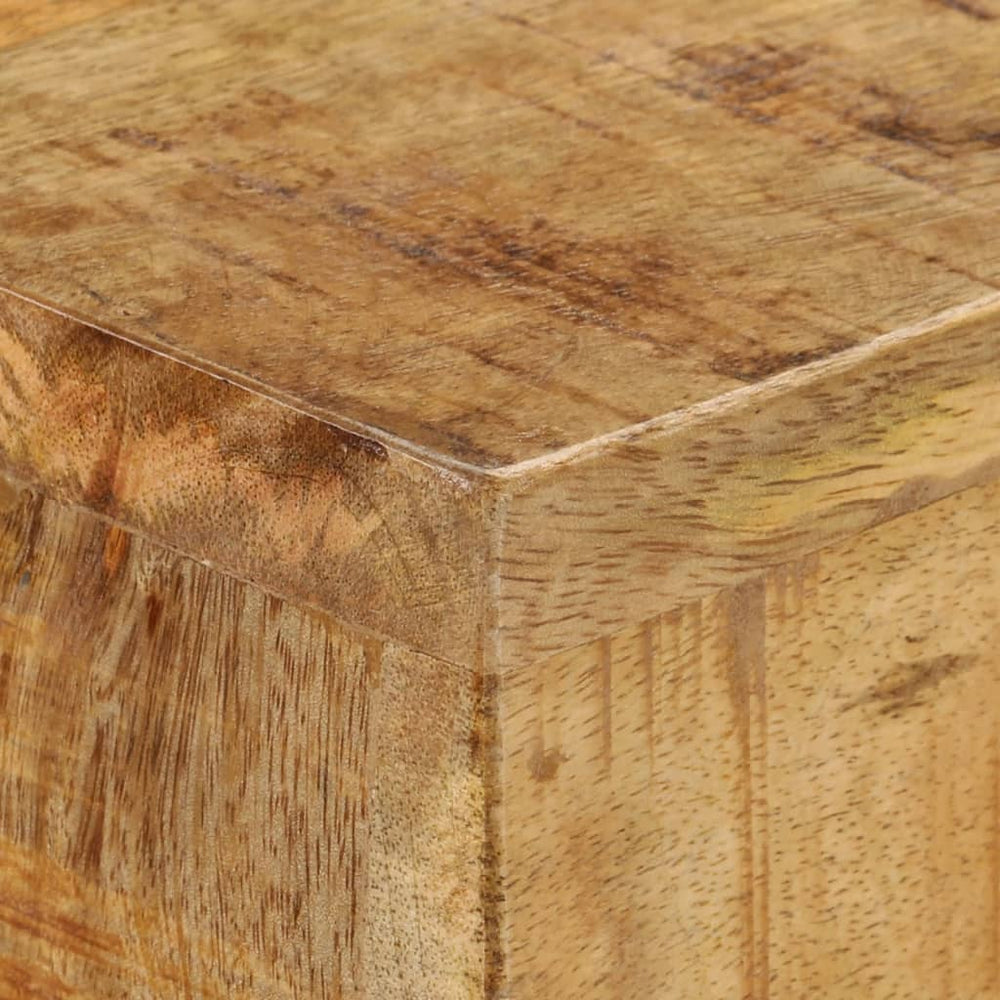 Wandtafel 120x30x75 cm ruw mangohout MeubelReus