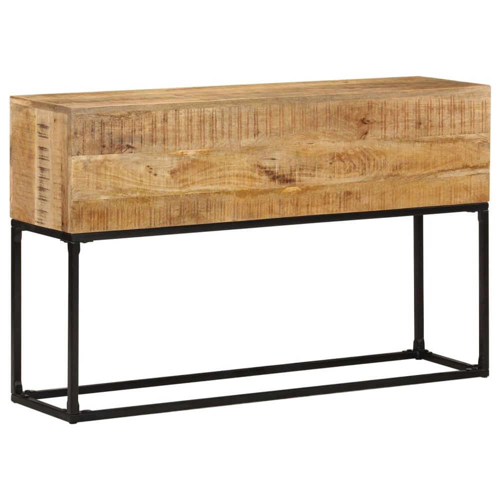 Wandtafel 120x30x75 cm ruw mangohout MeubelReus