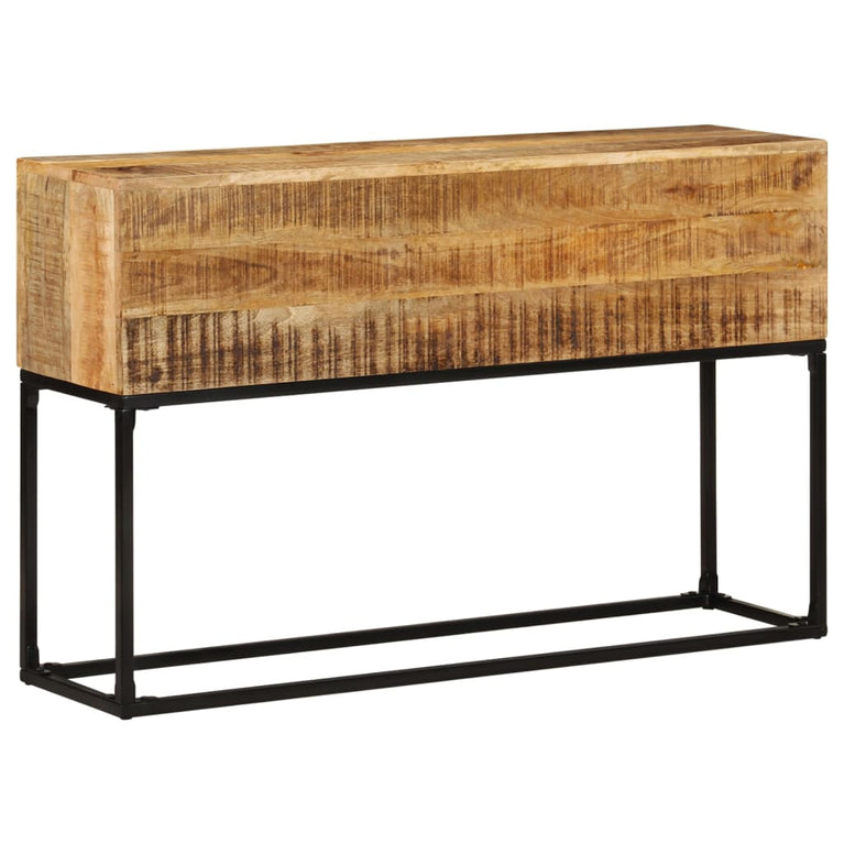 Wandtafel 120x30x75 cm ruw mangohout MeubelReus