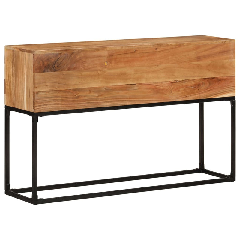 Wandtafel 120x30x75 cm massief acaciahout MeubelReus