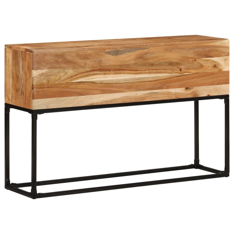Wandtafel 120x30x75 cm massief acaciahout MeubelReus