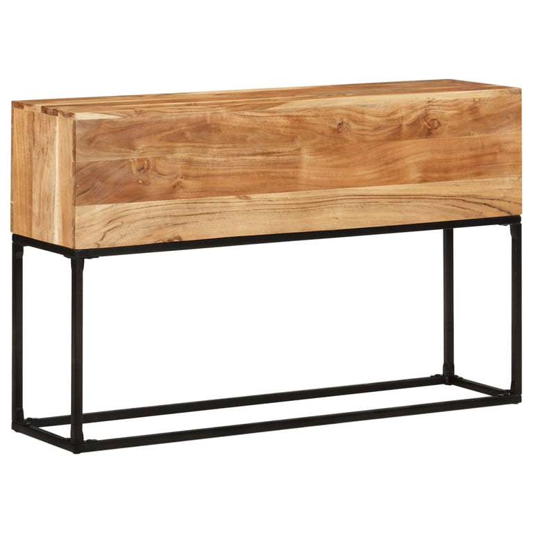 Wandtafel 120x30x75 cm massief acaciahout MeubelReus
