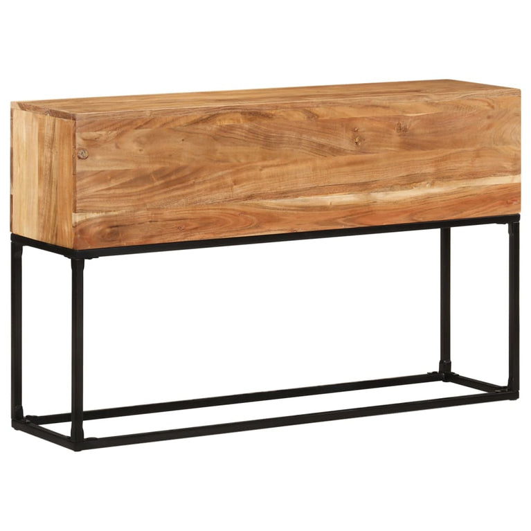 Wandtafel 120x30x75 cm massief acaciahout MeubelReus
