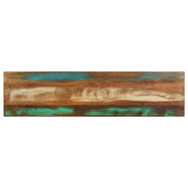 Wandtafel 120x30x75 cm massief gerecycled hout MeubelReus