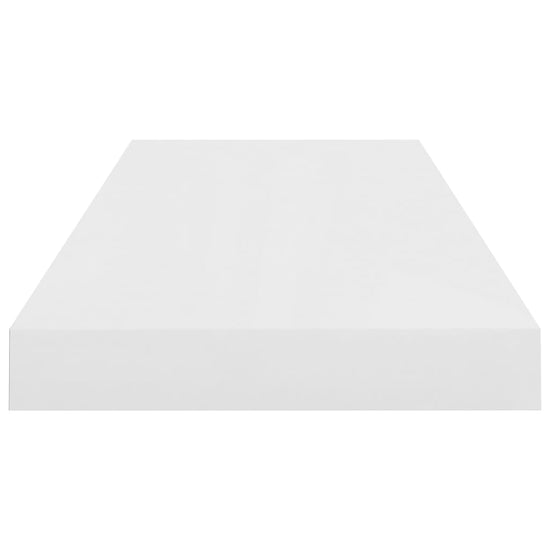 Wandschappen zwevend 4 st 60x23,5x3,8 cm MDF hoogglans wit MeubelReus
