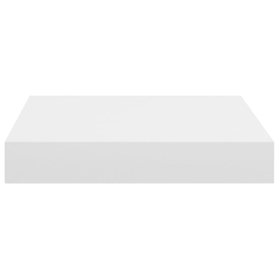 Wandschap zwevend 23x23,5x3,8 cm MDF wit MeubelReus