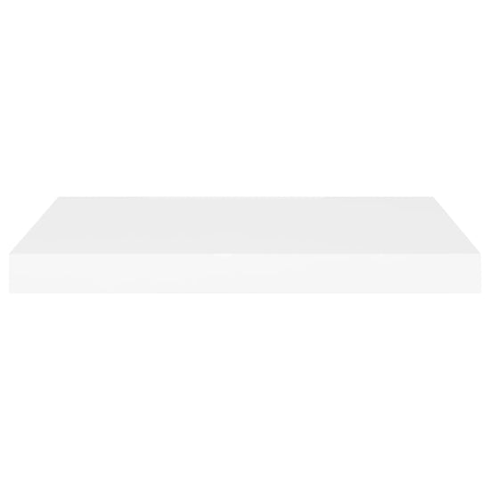 Wandschap zwevend 60x23,5x3,8 cm MDF wit MeubelReus