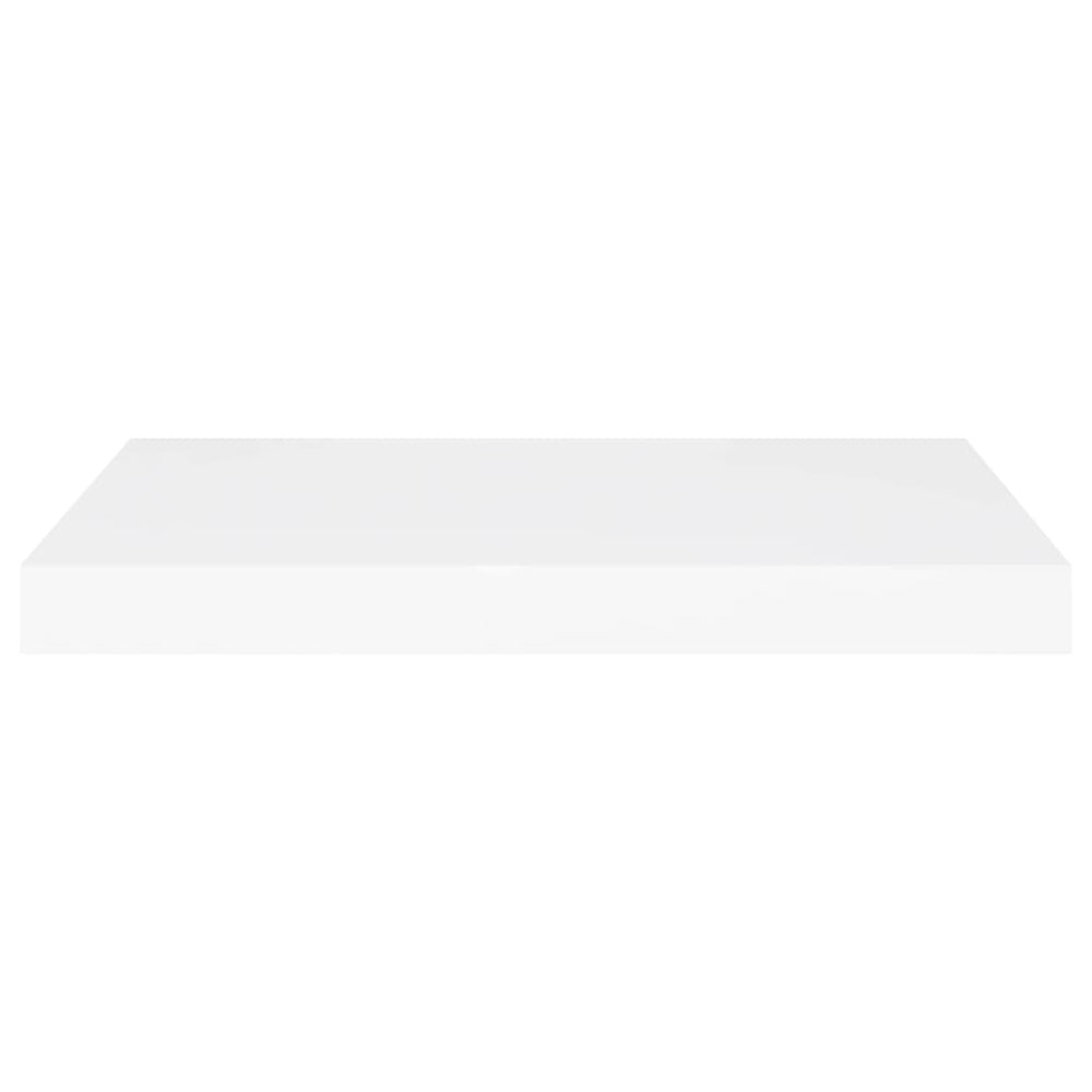 Wandschappen zwevend 2 st 60x23,5x3,8 cm MDF wit MeubelReus