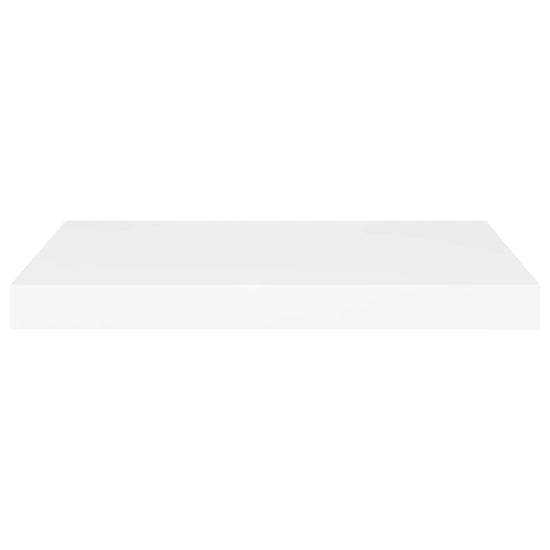 Wandschappen zwevend 2 st 60x23,5x3,8 cm MDF wit MeubelReus