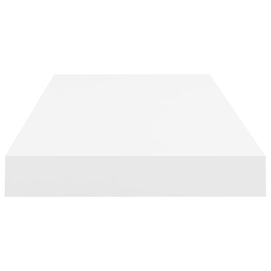 Wandschappen zwevend 2 st 60x23,5x3,8 cm MDF wit MeubelReus
