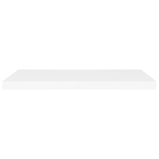 Wandschap zwevend 80x23,5x3,8 cm MDF wit MeubelReus