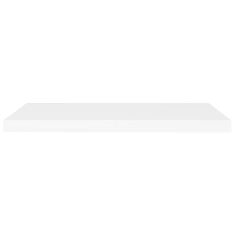 Wandschap zwevend 80x23,5x3,8 cm MDF wit MeubelReus