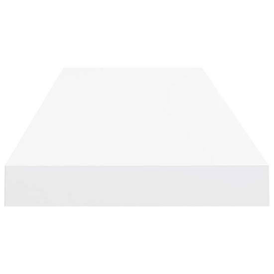 Wandschap zwevend 80x23,5x3,8 cm MDF wit MeubelReus