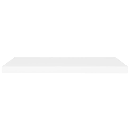 Wandschappen zwevend 2 st 80x23,5x3,8 cm MDF wit MeubelReus