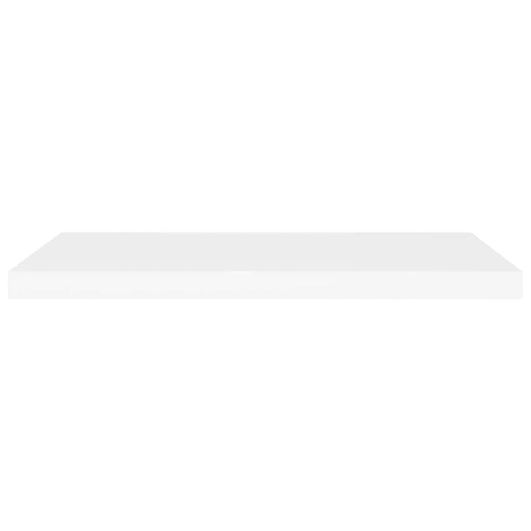 Wandschappen zwevend 2 st 80x23,5x3,8 cm MDF wit MeubelReus